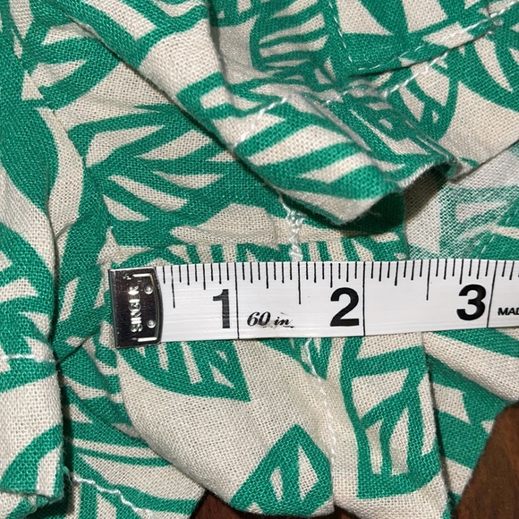 Paper bag Waist Linen Blend Shorts - Picture 7 of 9